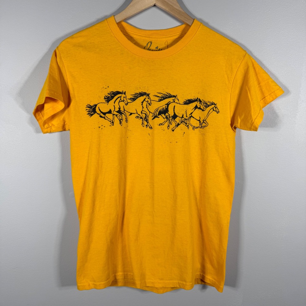 Orville Peck Stampede 2024 Tour Graphic T-Shirt Yellow - Size S